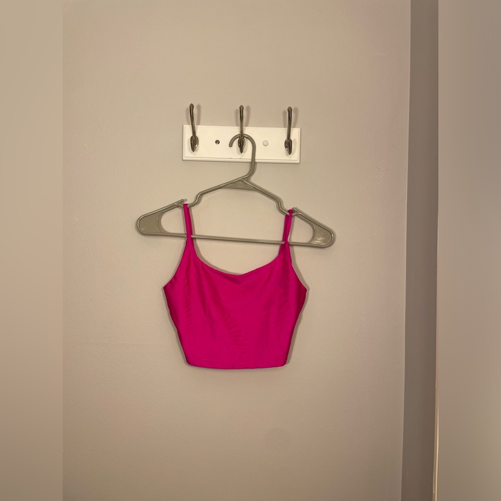 Hot Pink Crop Top